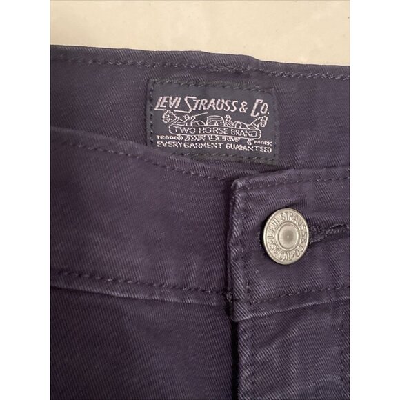 Levi Men's White Tab Slim Fit‎ Trouser Jean Pants Tapered Leg, 33x30 Navy Blue - Picture 3 of 16